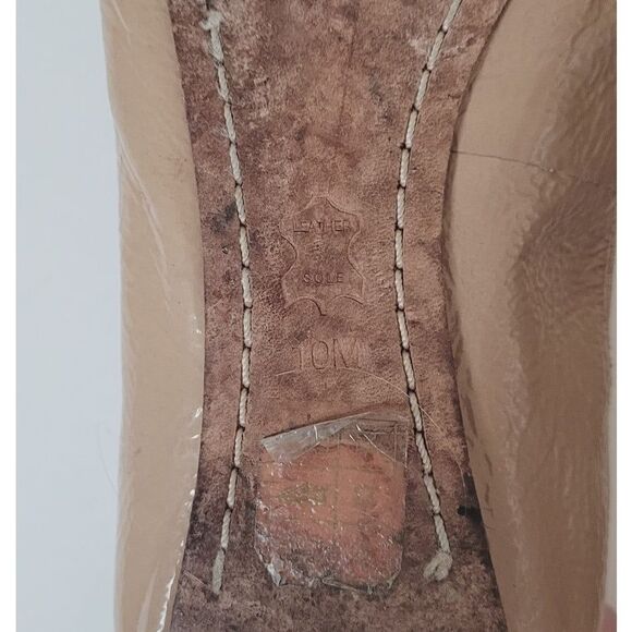 Tory Burch Caroline Tan Patent Leather Ballet Flats Size 10 shoes true to size - Picture 5 of 5